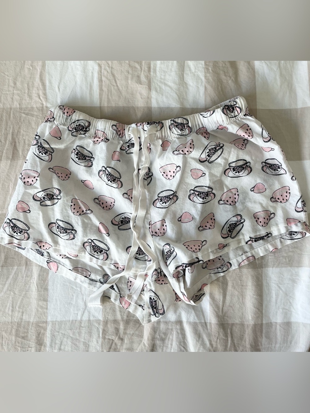 Forever 21 Teacup Y2K Cotton Pajama Shorts
